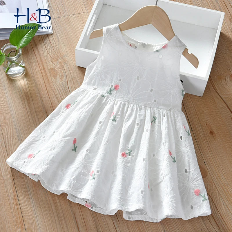 Mini Embroidered Princess Dress