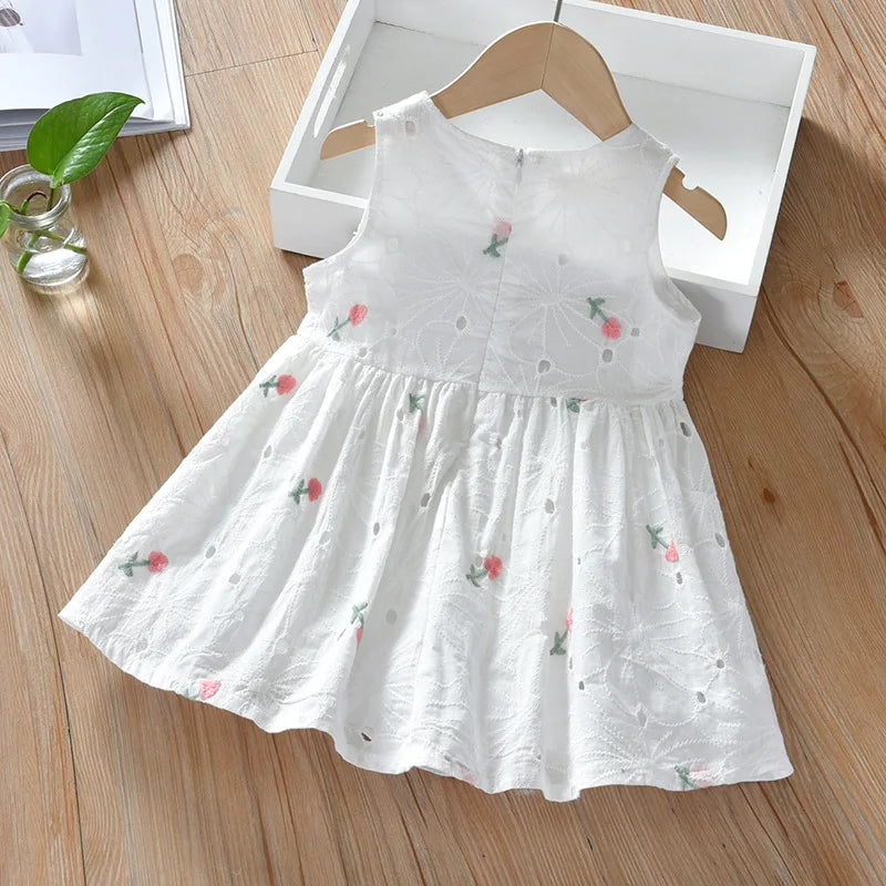 Mini Embroidered Princess Dress