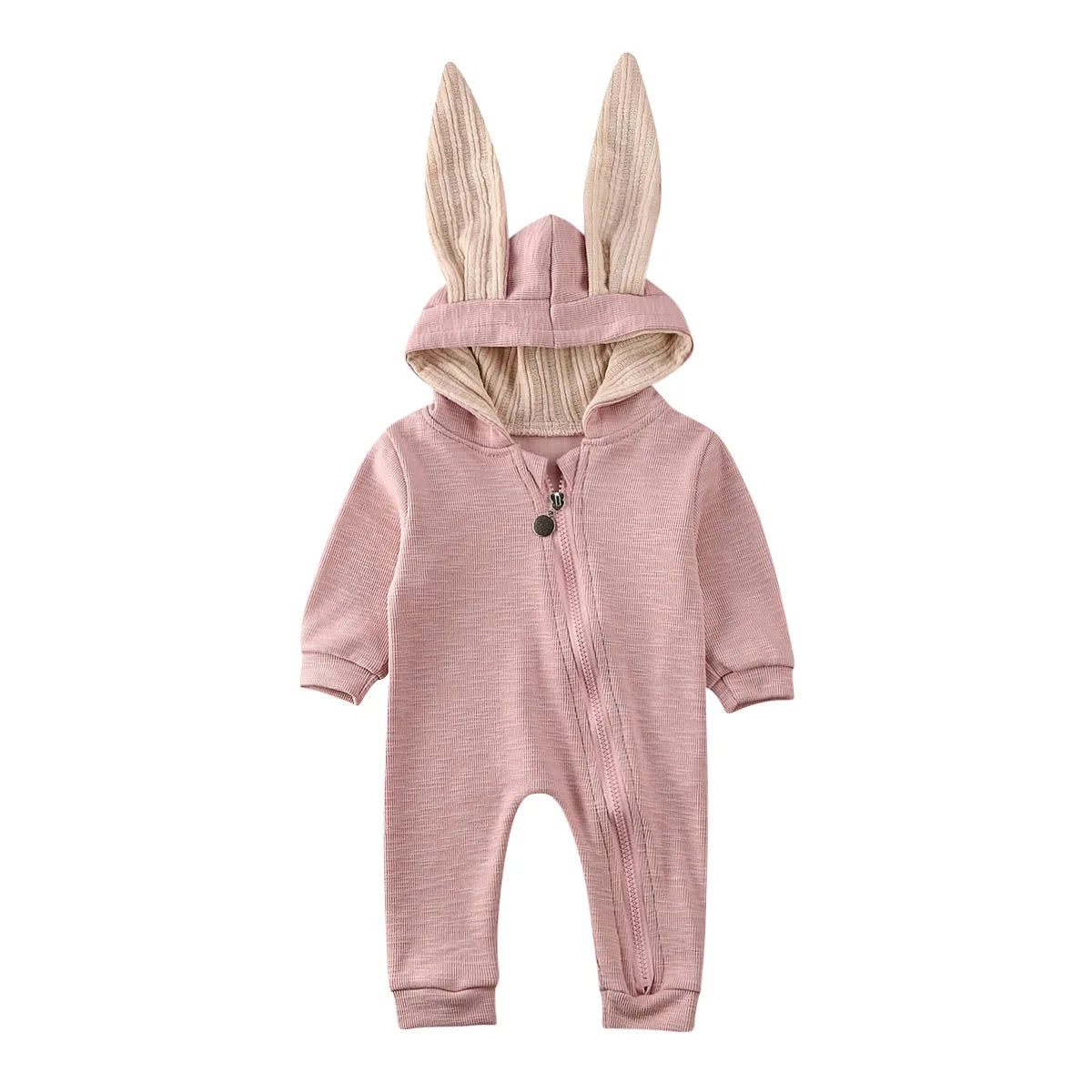 Mini Bunny Cotton Hooded Romper