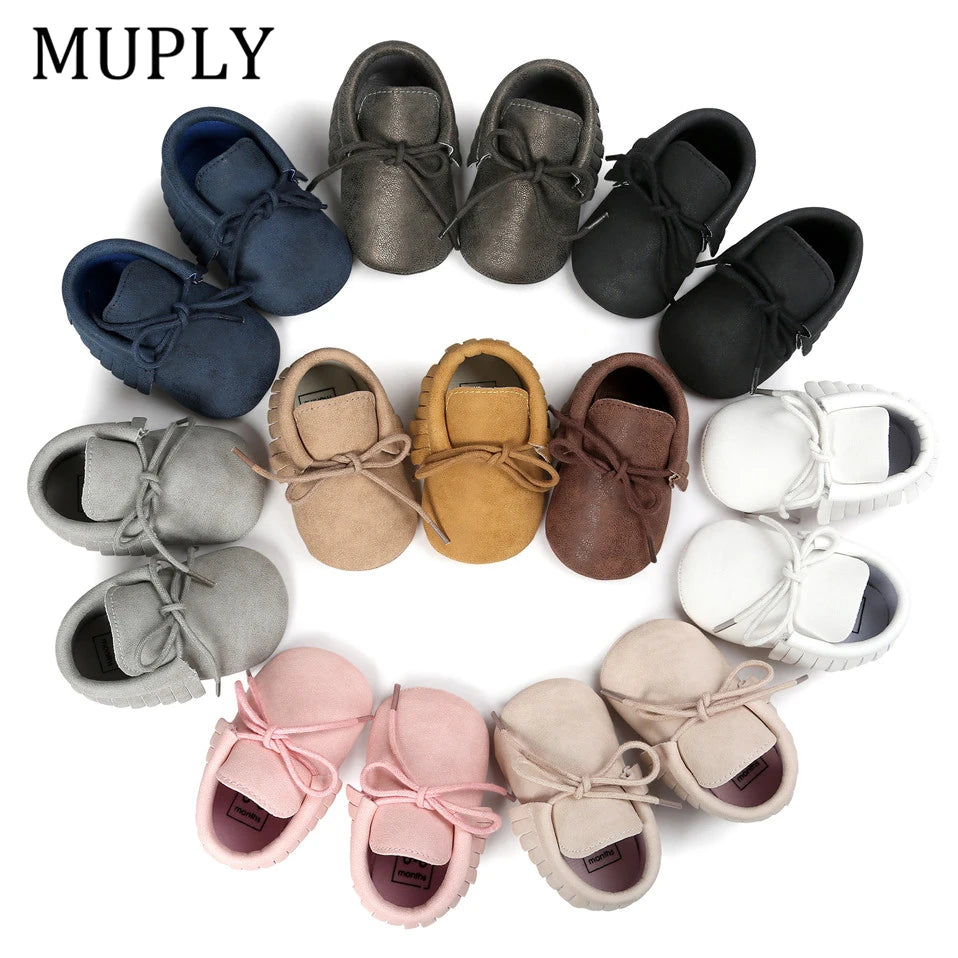 Mini PU Leather Baby Shoes