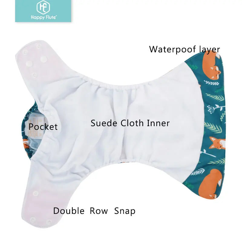 Mini Cloth Diapers – 4pcs Eco Set