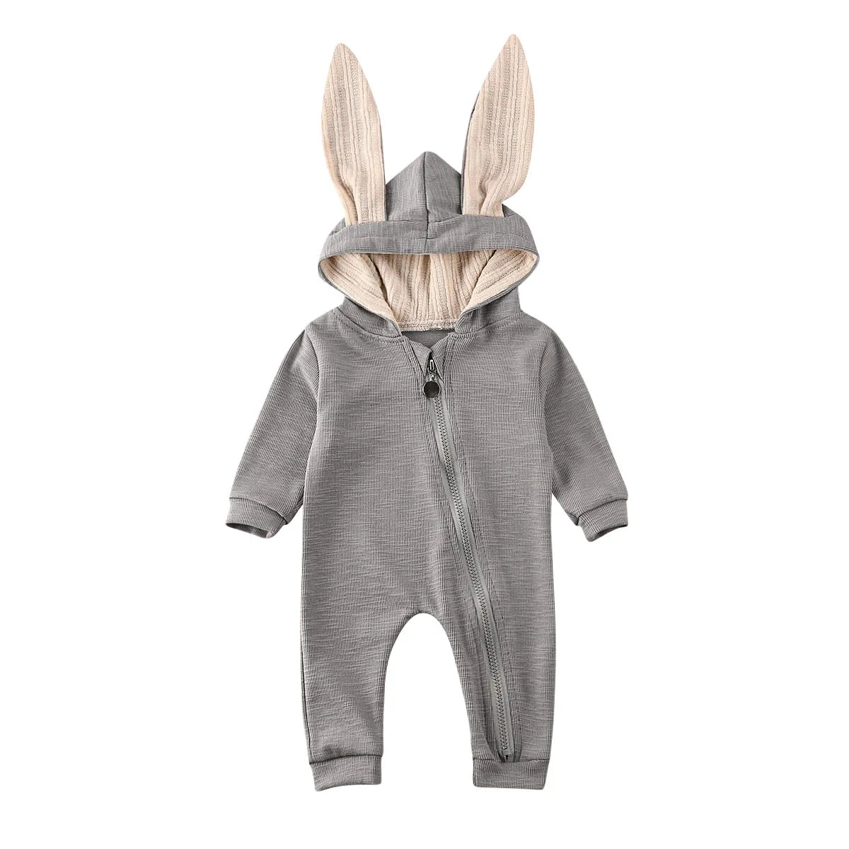 Mini Bunny Cotton Hooded Romper