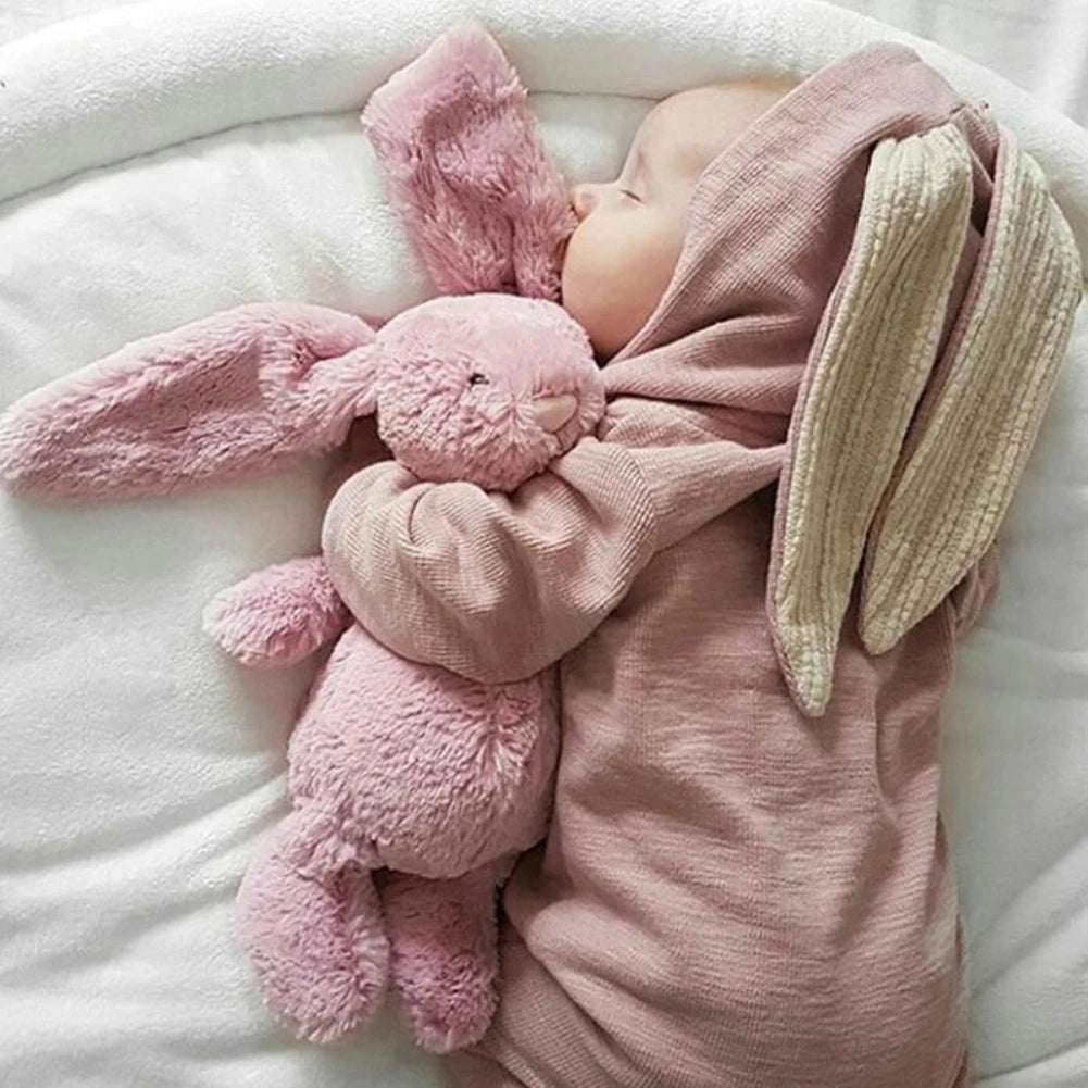 Mini Bunny Cotton Hooded Romper