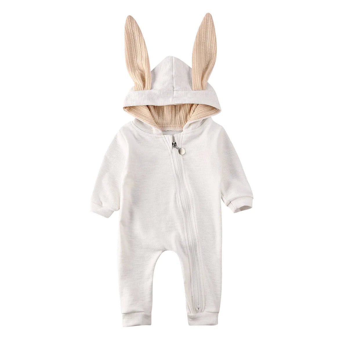 Mini Bunny Cotton Hooded Romper