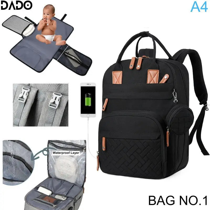 Mini Diaper Bag – Travel Backpack