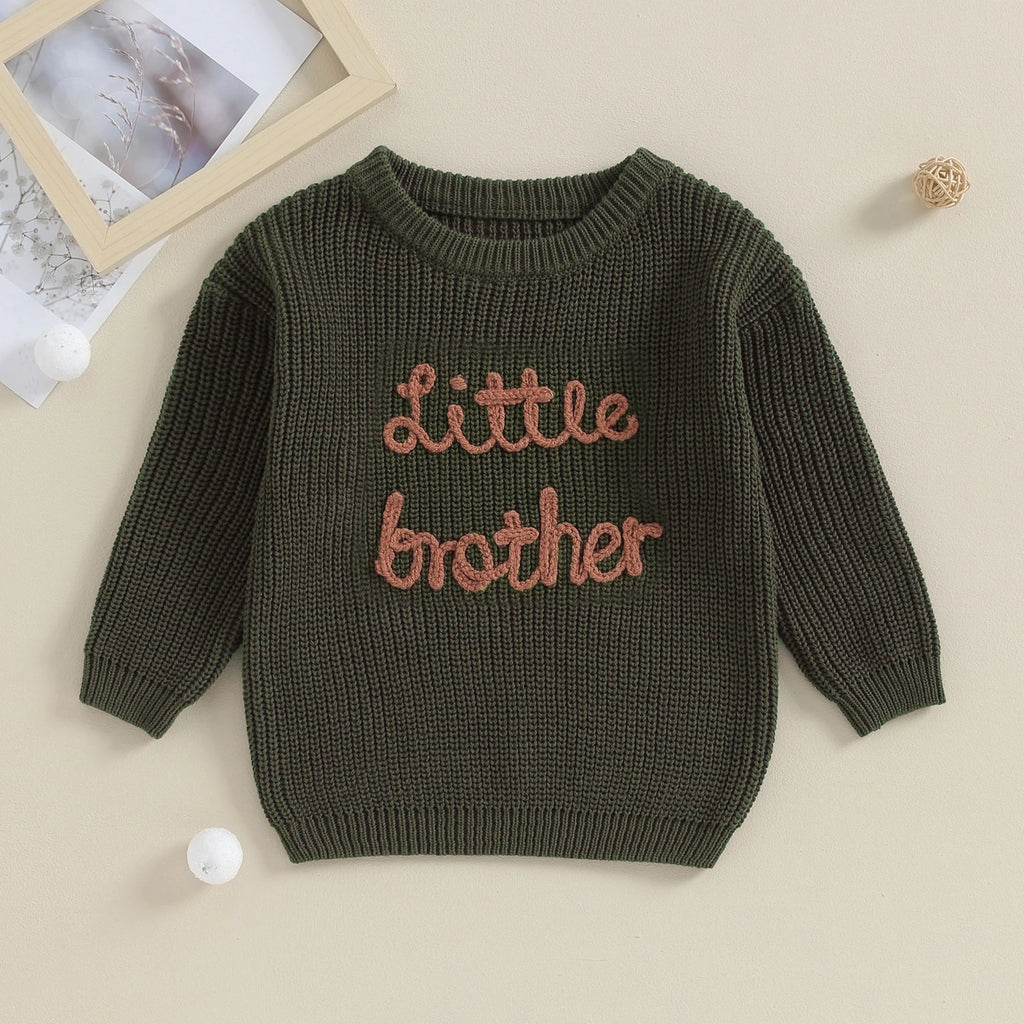 Mini Letter Knit Sweater
