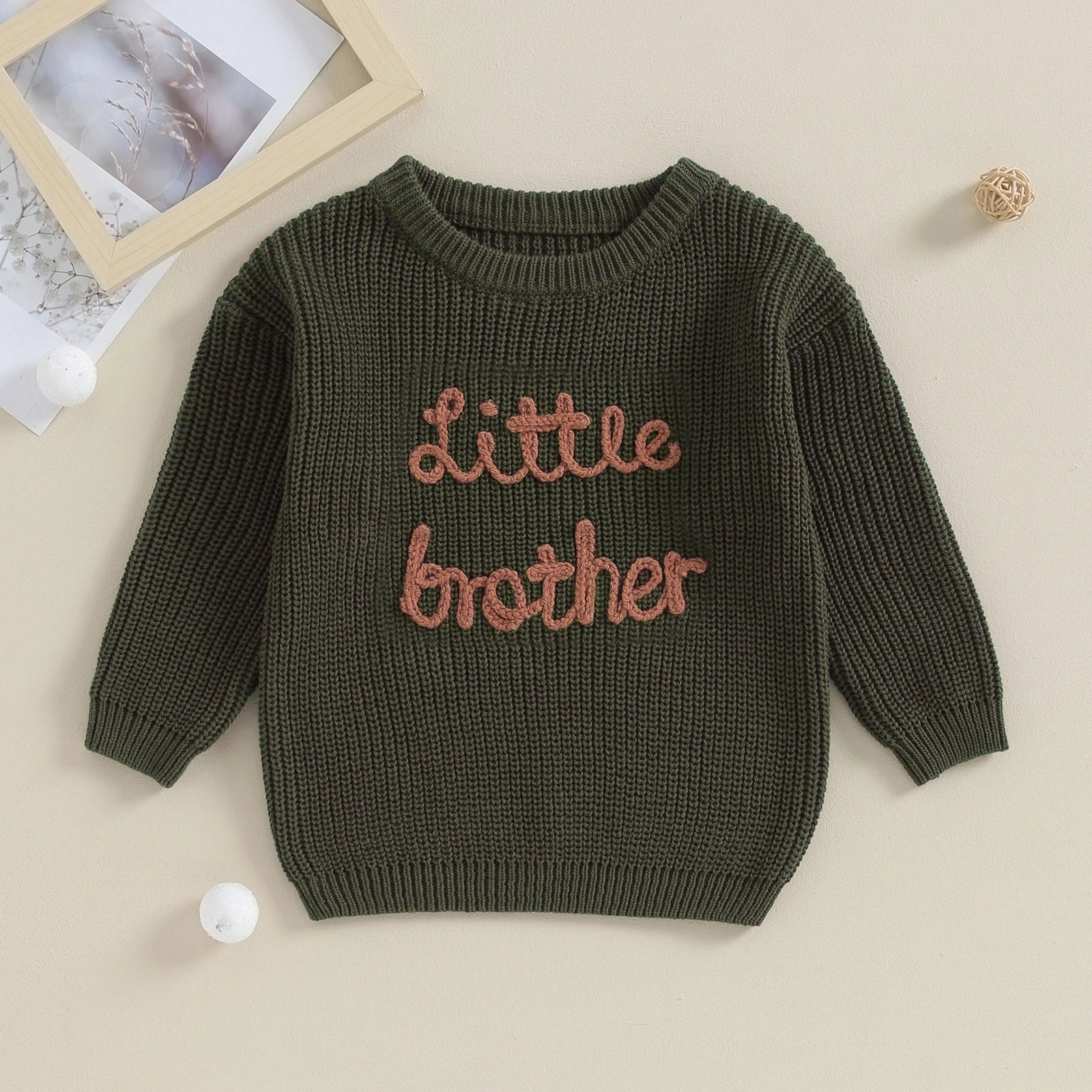 Mini Letter Knit Sweater