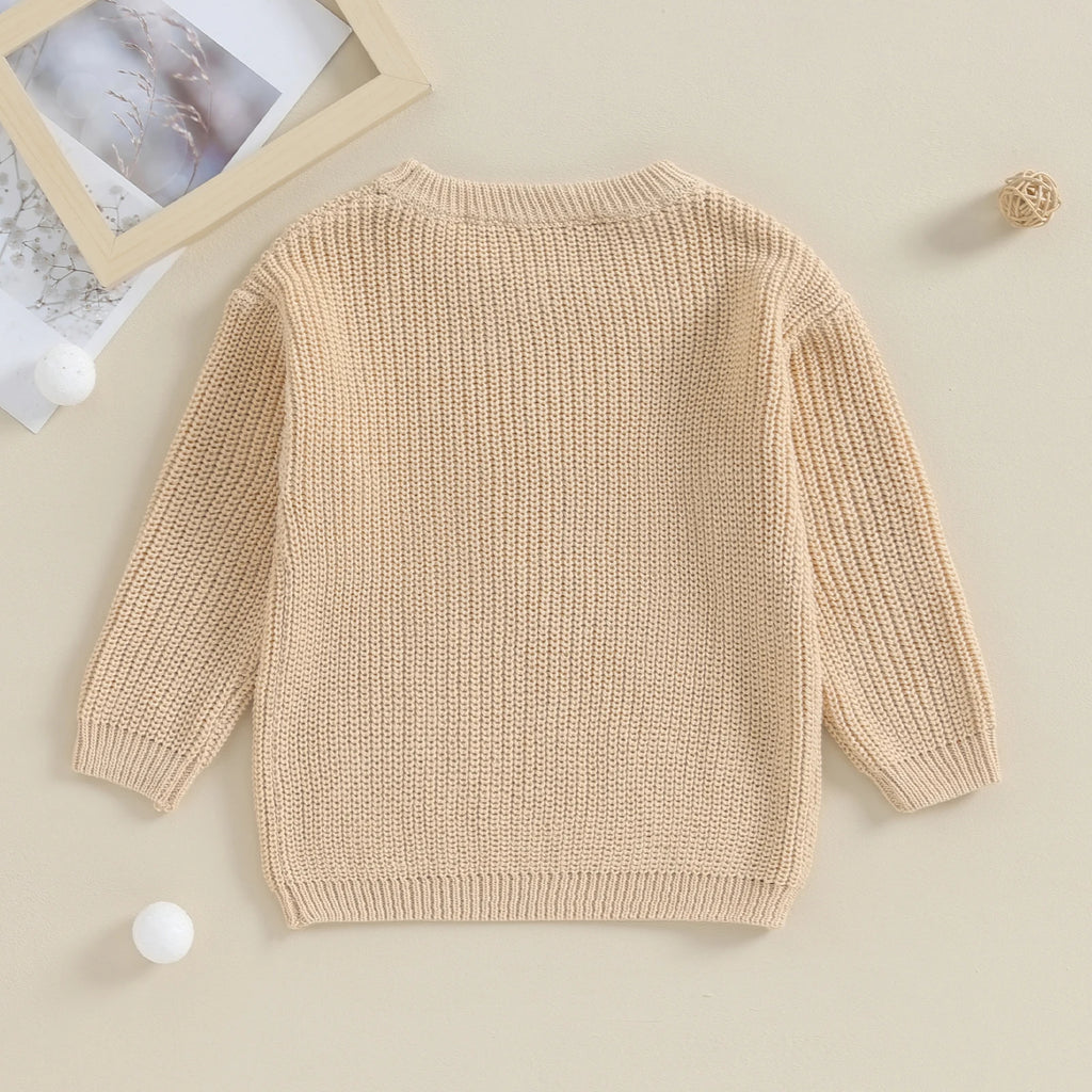 Mini Letter Knit Sweater
