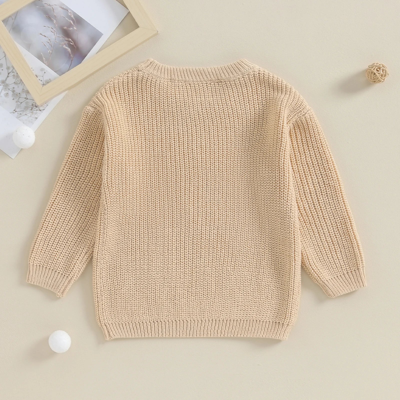 Mini Letter Knit Sweater