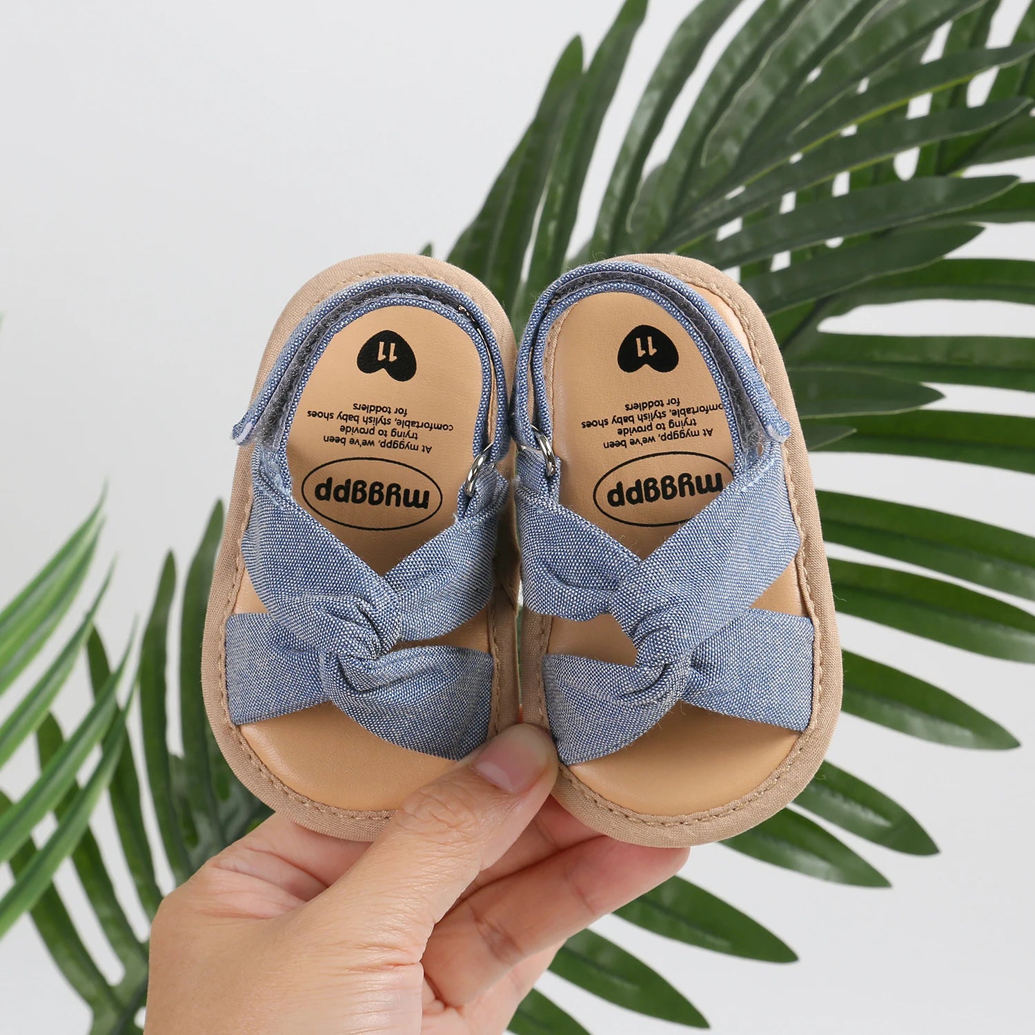 Mini Bow Baby Sandals