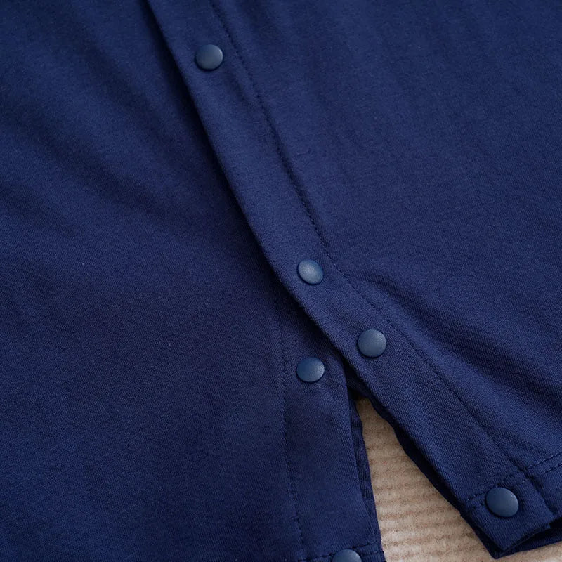 Mini Bowknot Lapel Romper