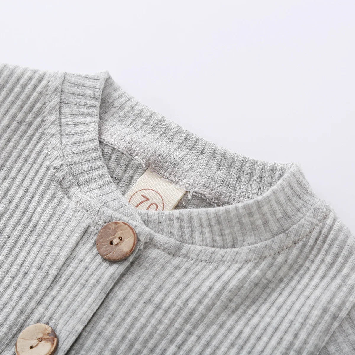 Mini Knit Long Sleeve Romper Set