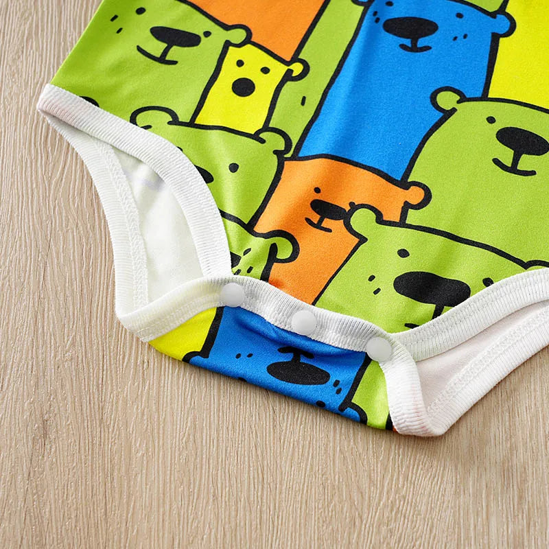 Mini Bear Summer Outfit Set