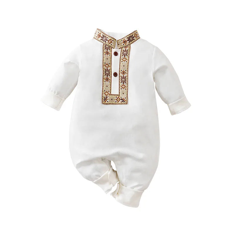 Mini Autumn Print Romper