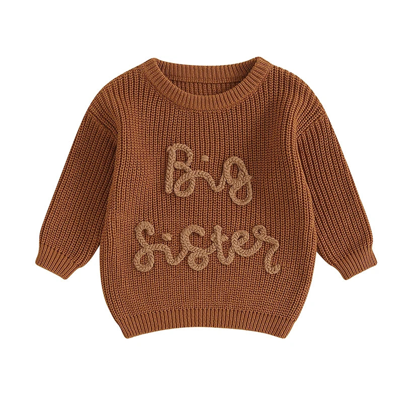 Mini Letter Knit Sweater