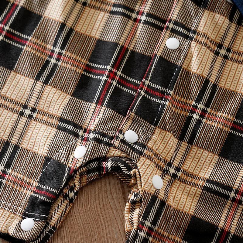 Mini Summer Gentleman Romper