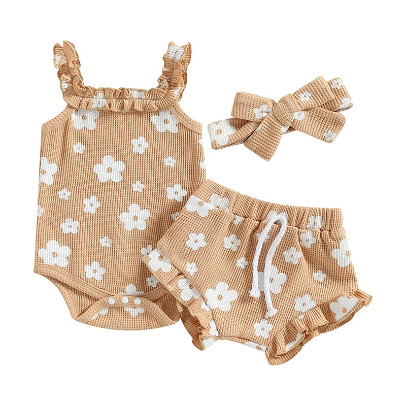 Mini Floral Summer Outfit Set