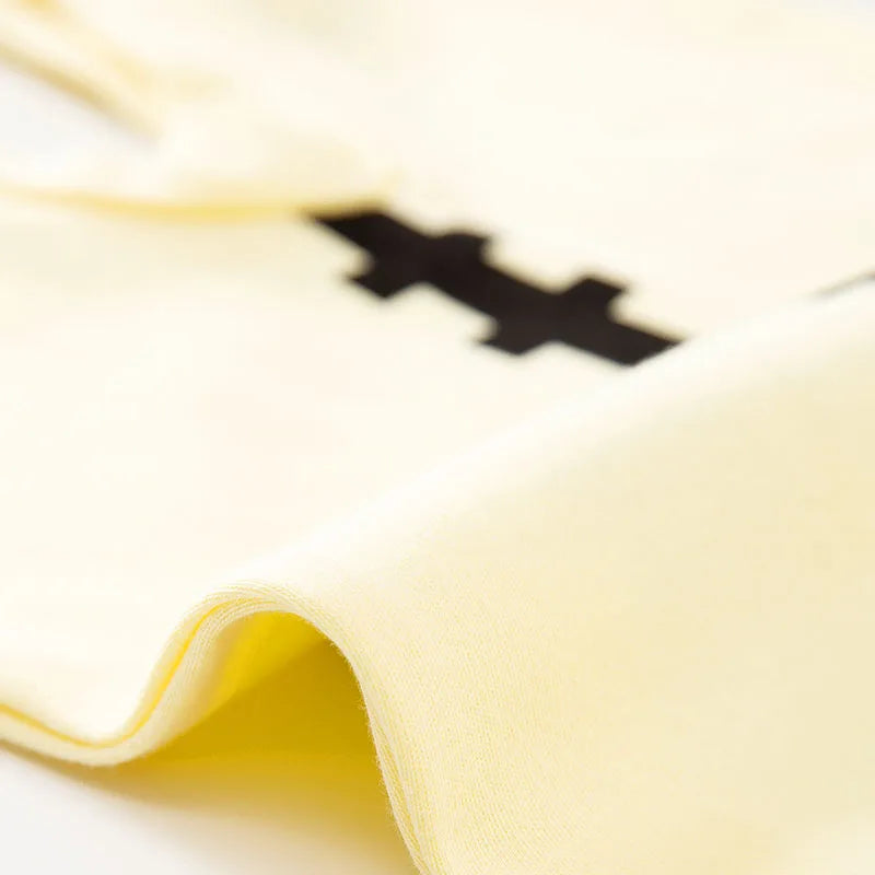 Mini Yellow Black Romper