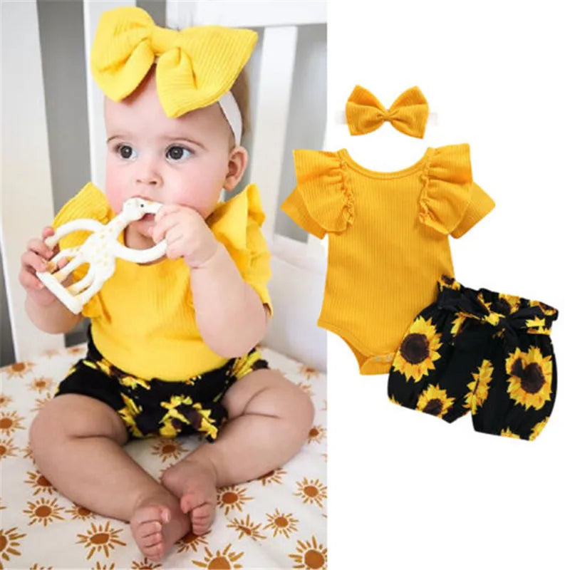 Mini Sunflower 3-Piece Set