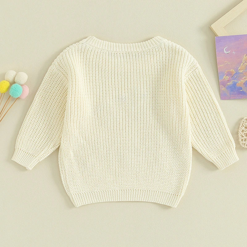 Mini Letter Knit Sweater