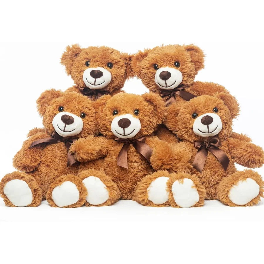 Mini Bear Set – 5pcs Plush Gift Pack