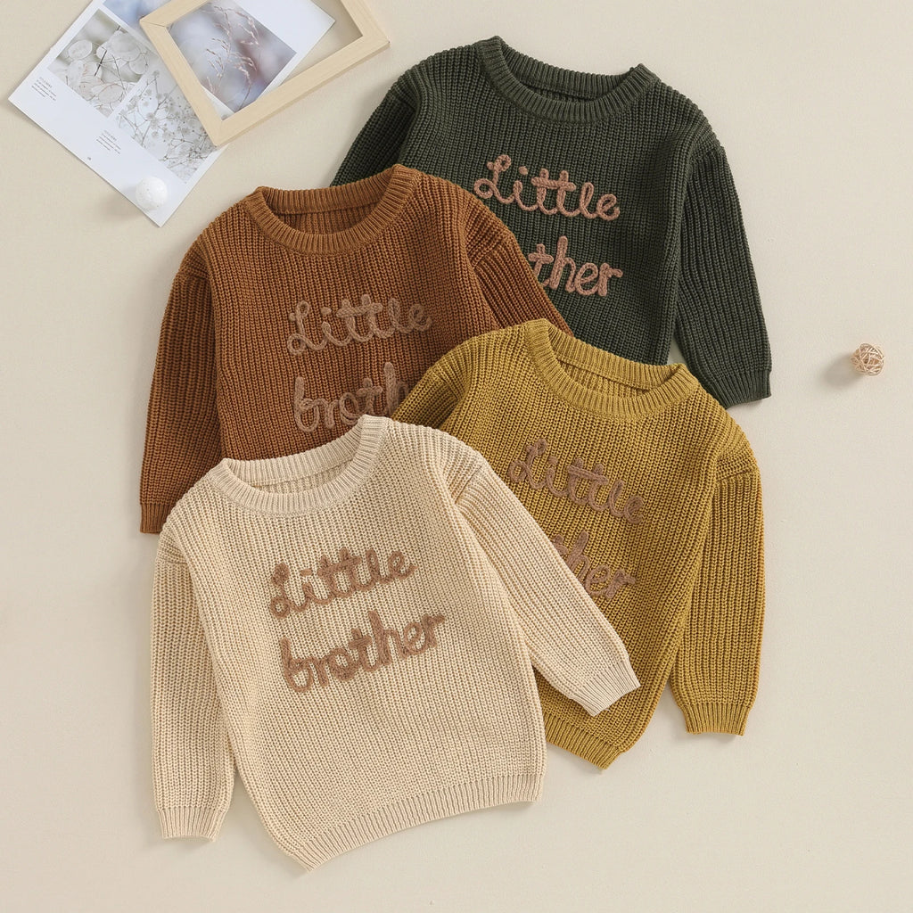 Mini Letter Knit Sweater