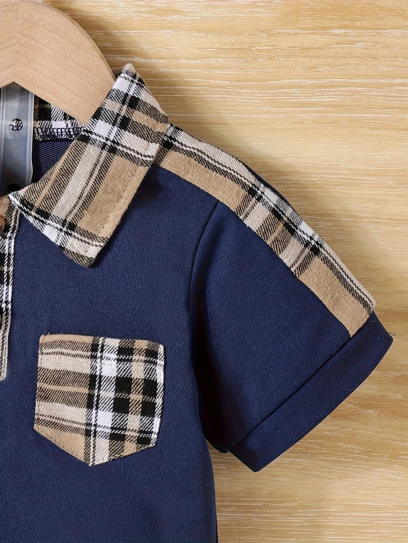 Mini Plaid Summer Boy Set