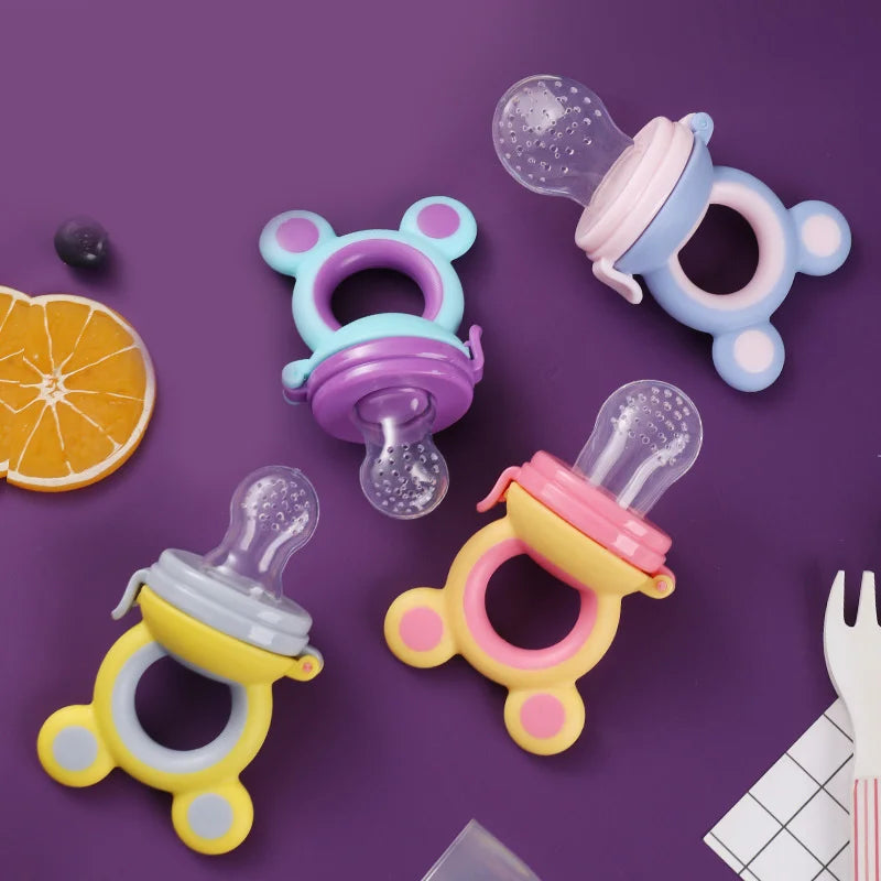 Mini Fruit Feeder Pacifier – Silicone Teething Toy