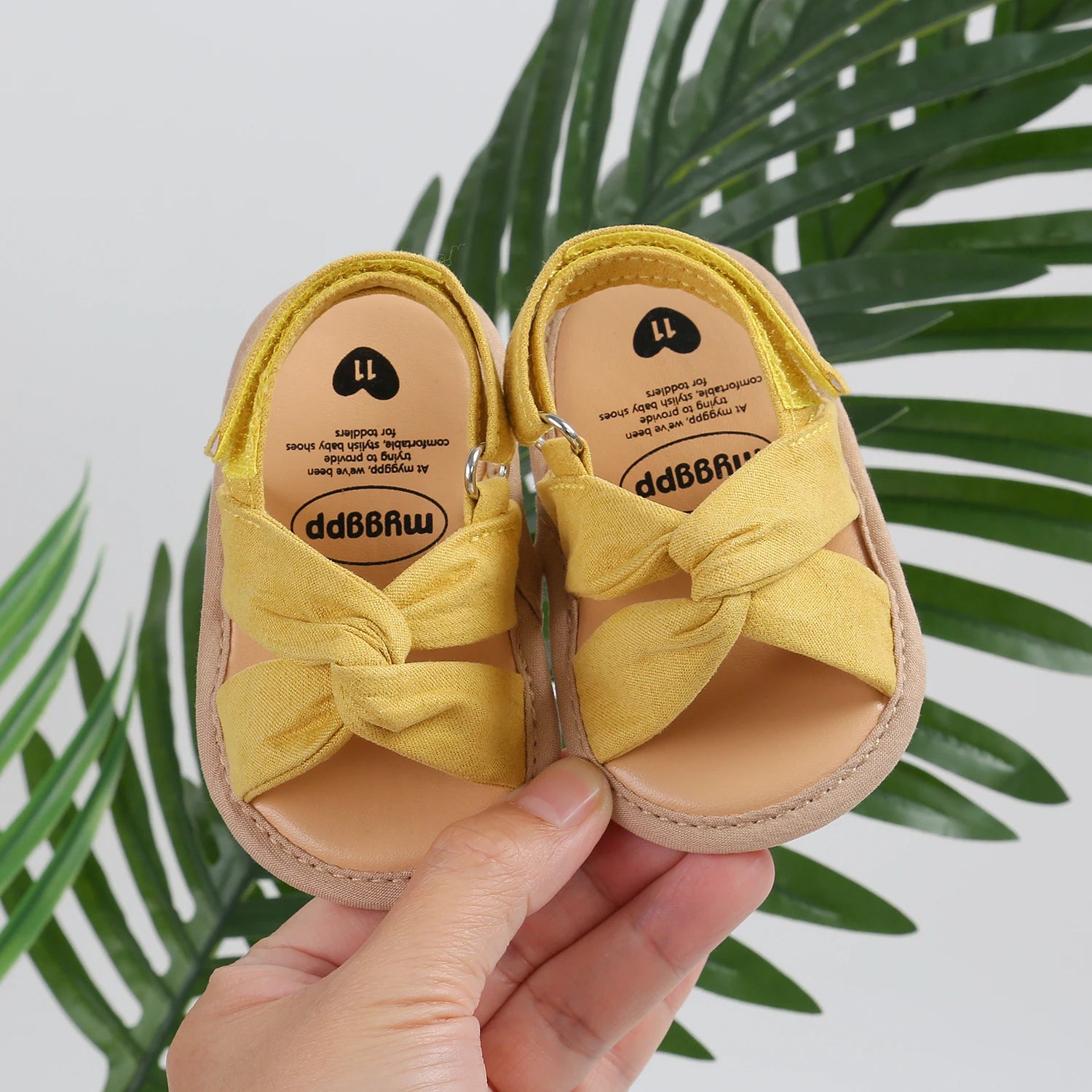 Mini Bow Baby Sandals