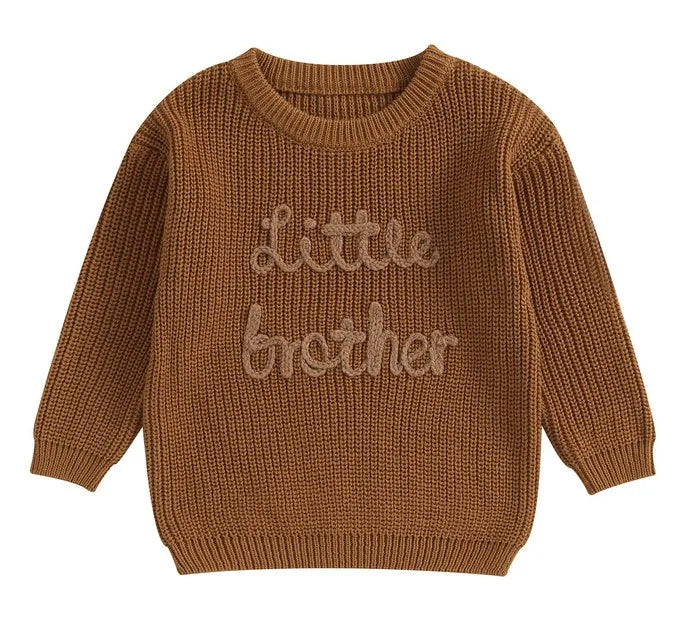 Mini Letter Knit Sweater