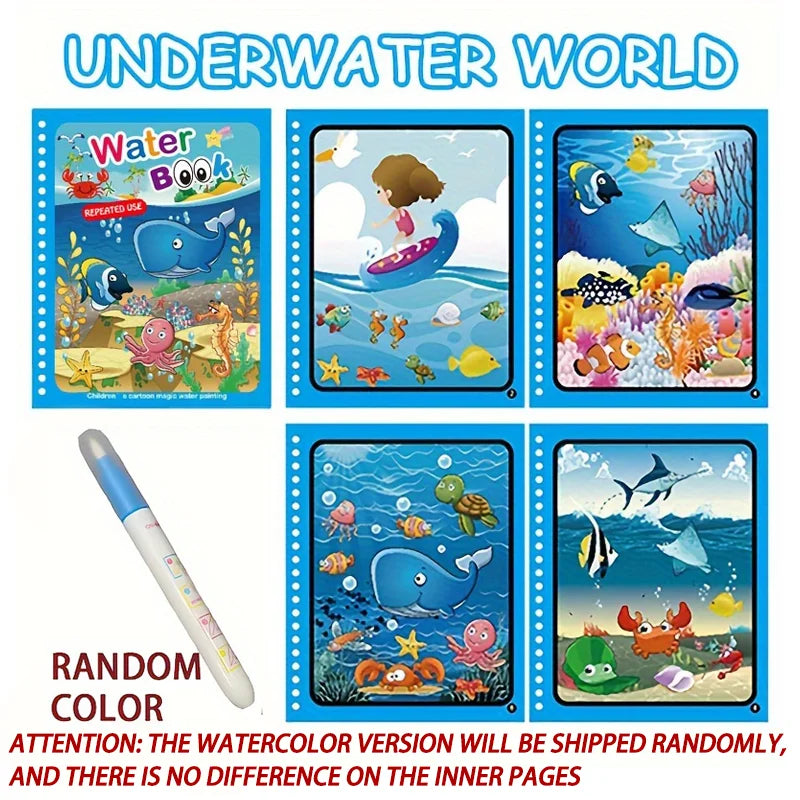 Mini Magic Water Drawing Book