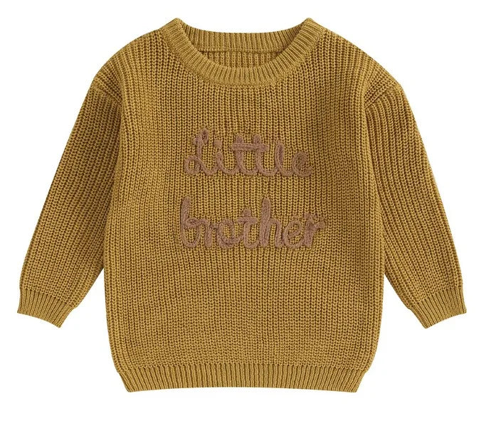 Mini Letter Knit Sweater