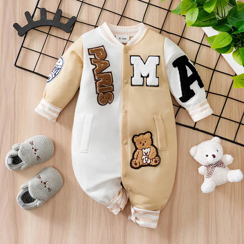 Mini Knit Outdoor Romper