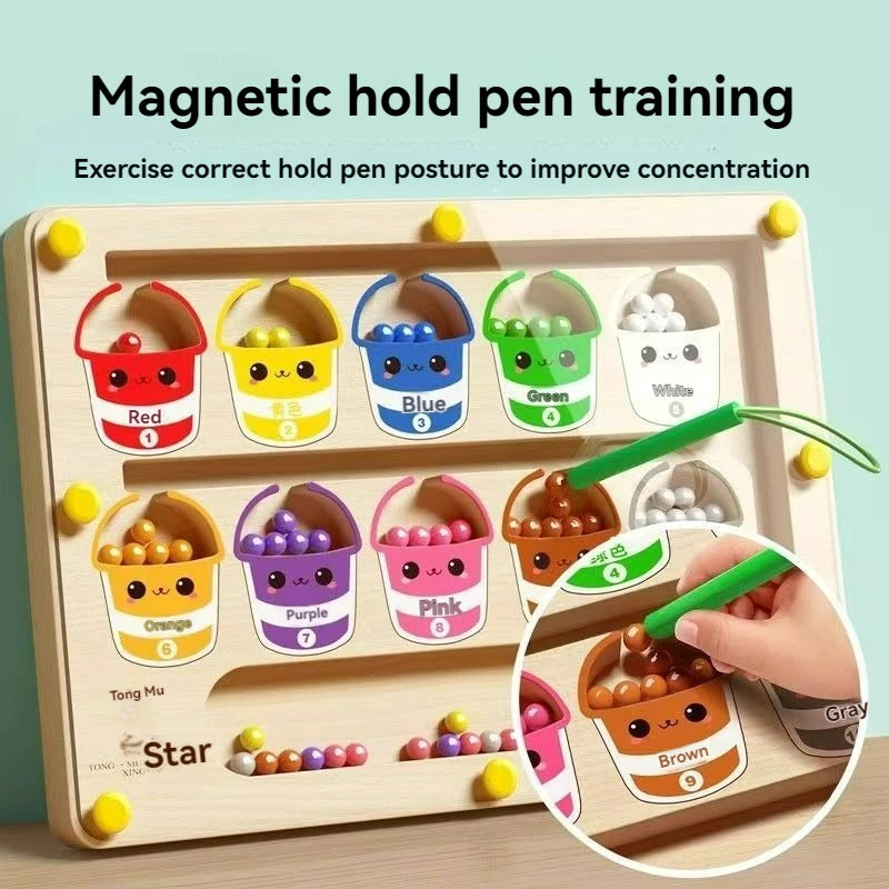 Mini Magnetic Maze – Toddler Logic Game