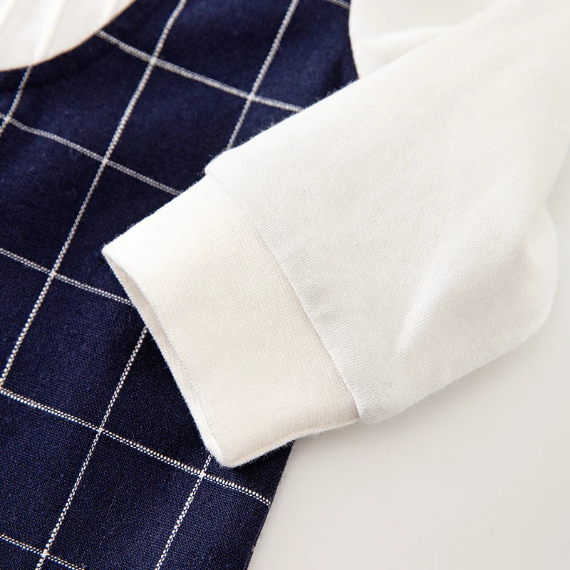 Mini Cotton Gentleman Romper