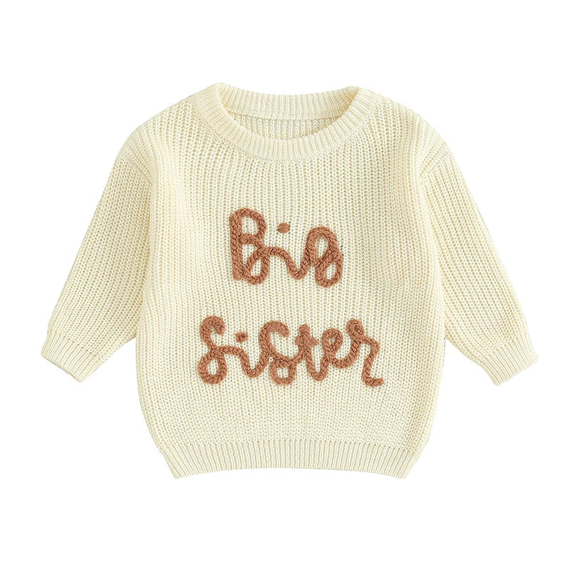 Mini Letter Knit Sweater