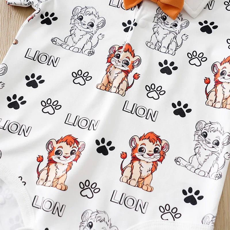 Mini Cartoon Lion Summer Set