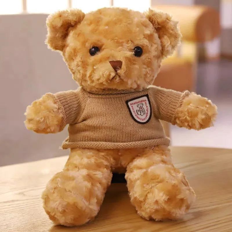 Mini Teddy Bear – 30cm Plush with Sweater
