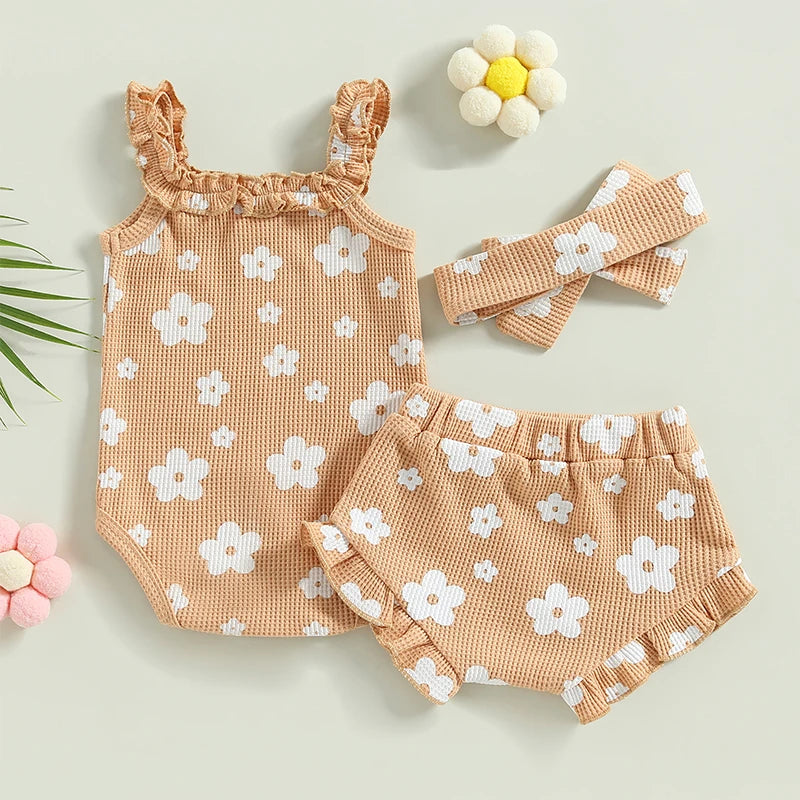 Mini Floral Summer Outfit Set
