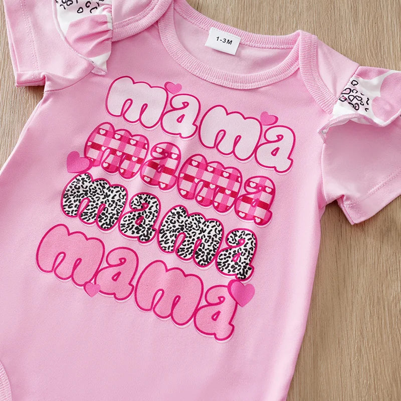 Mini Heart Bow 3-Piece Set