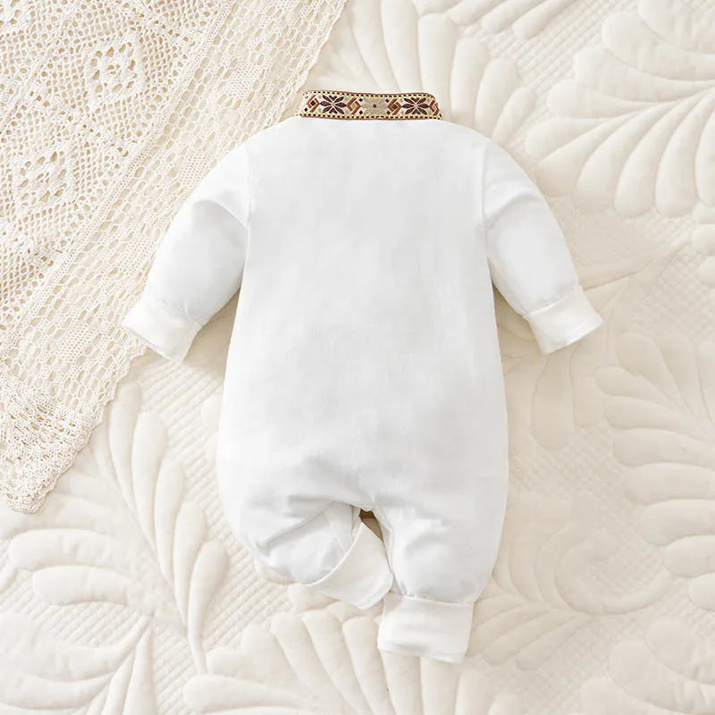 Mini Autumn Print Romper