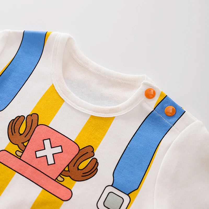 Mini Cartoon Cosplay Romper