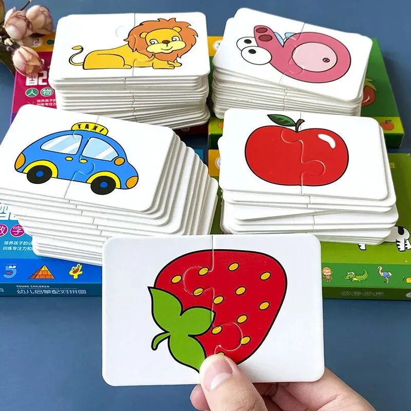 Mini Matching Cards – 32pcs Learning Set