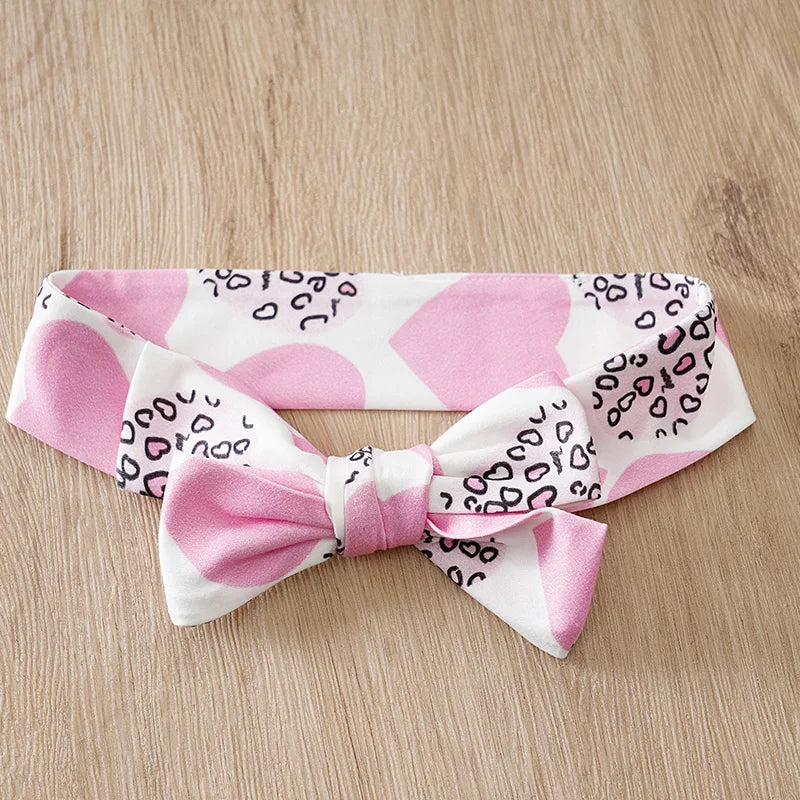 Mini Heart Bow 3-Piece Set