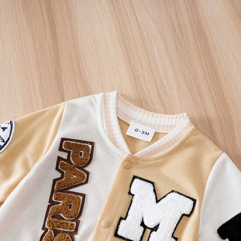 Mini Knit Outdoor Romper