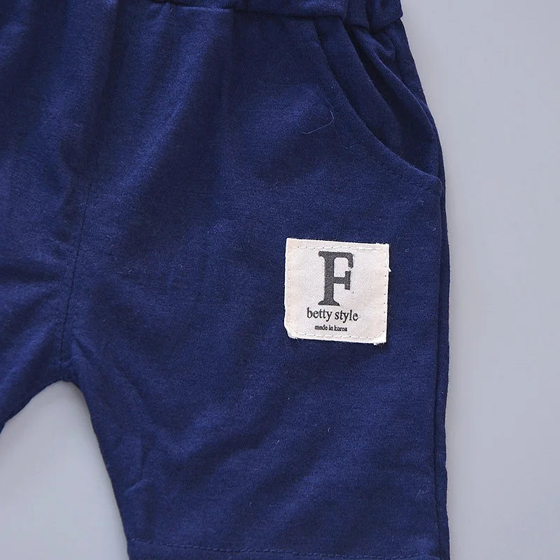 Mini Printed Summer Boy Set