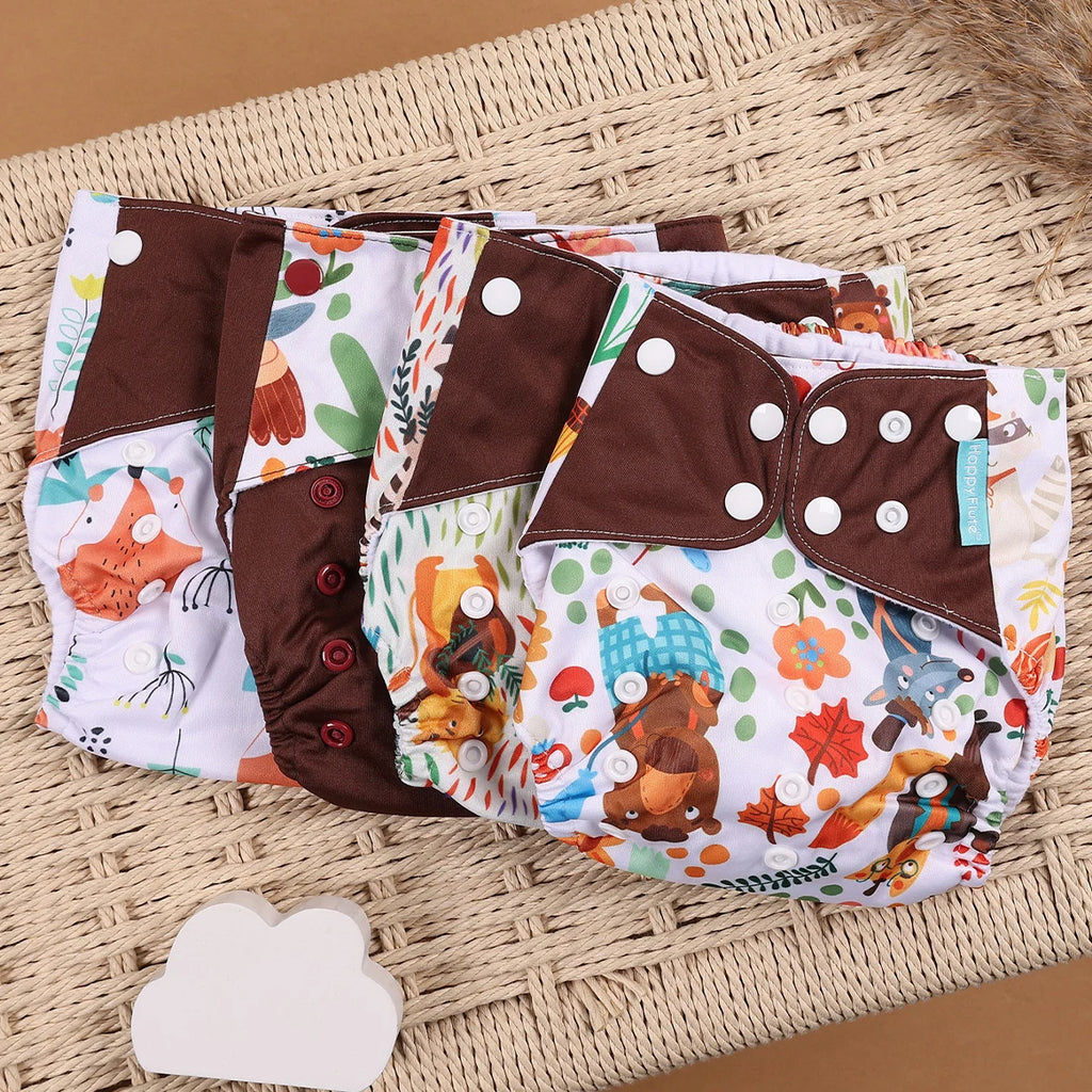 Mini Cloth Diapers – 4pcs Eco Set