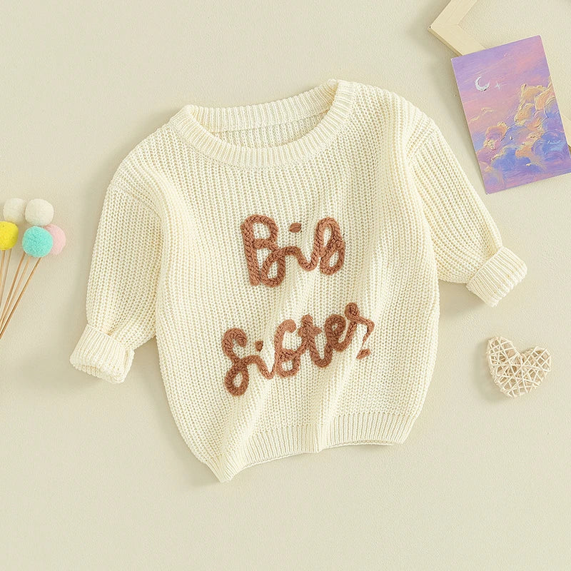 Mini Letter Knit Sweater