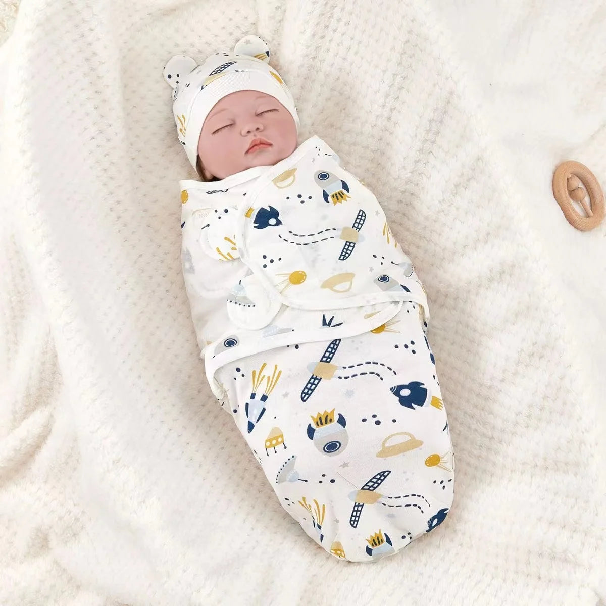 Mini Newborn Swaddle – Soft Stretch Wrap