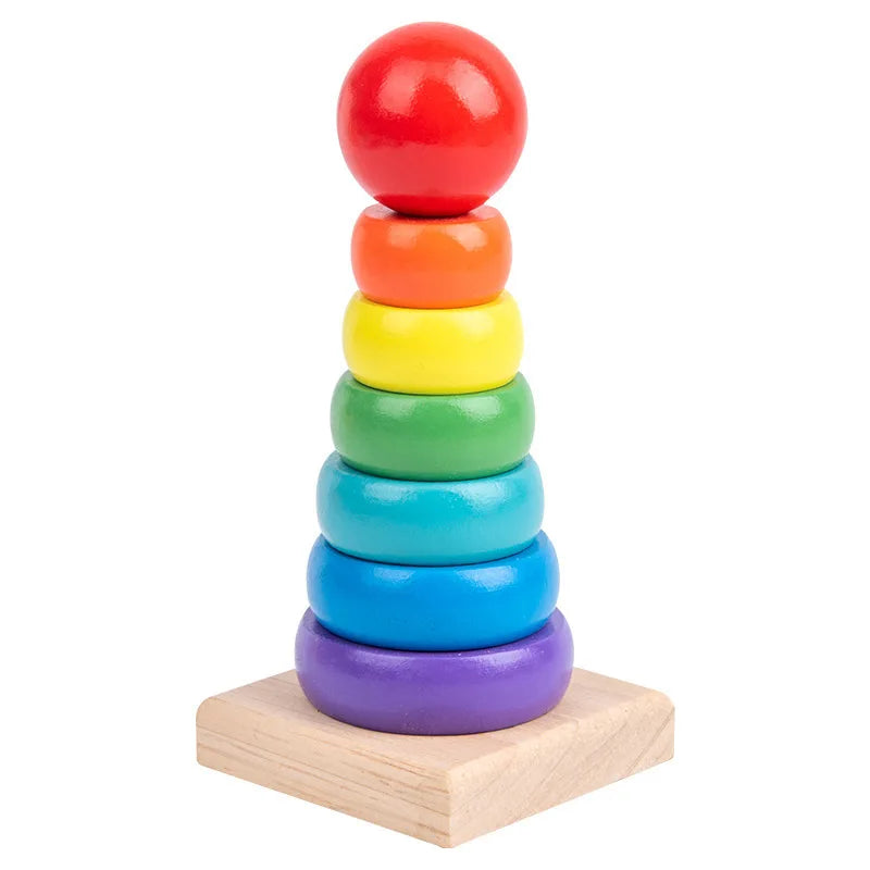Mini Wooden Blocks – Montessori Shapes